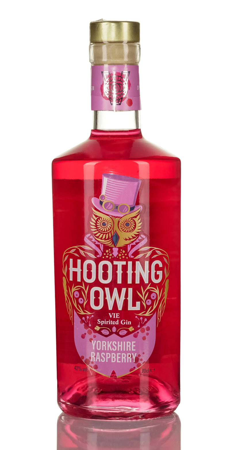 Hooting Owl Yorkshire Raspberry Gin 70cl