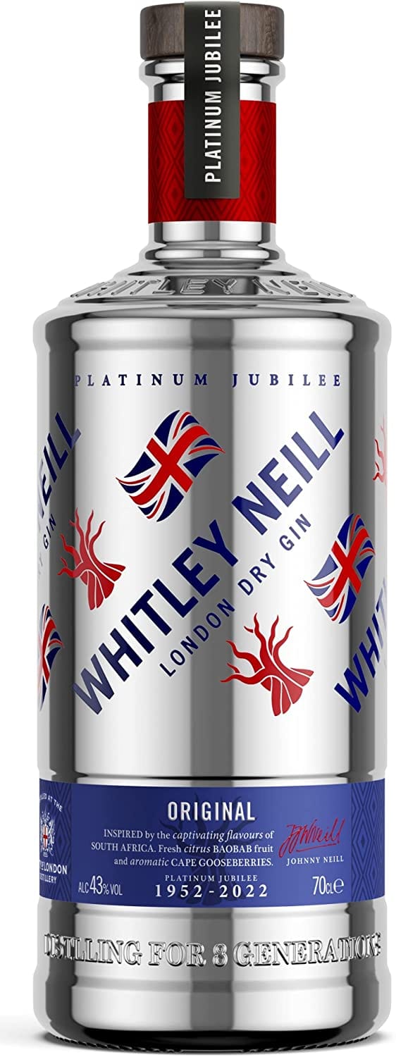 Whitley Neill Platinum Jubilee Edition Gin 70cl