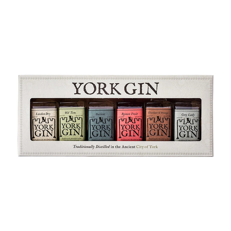York Gin Tasting Collection Miniatures 6x5cl