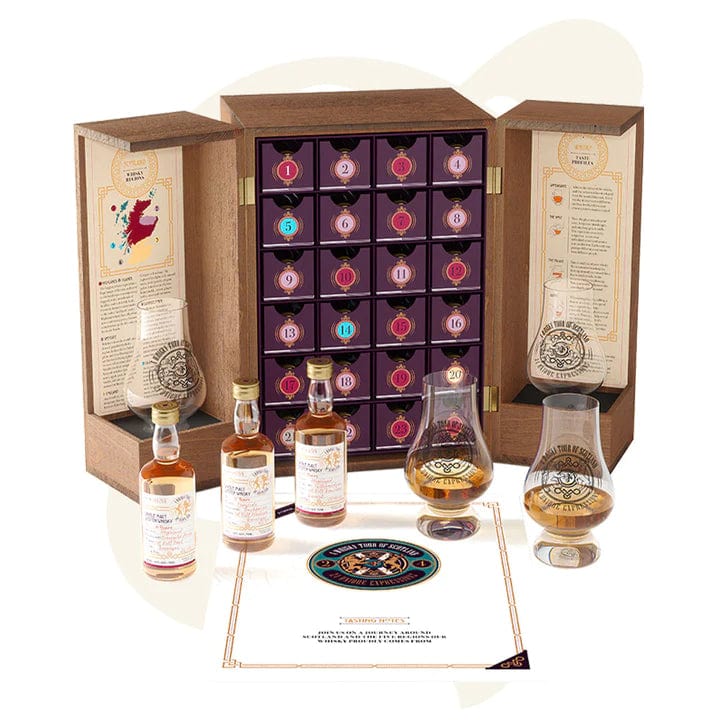 A Whisky Tour of Scotland Whisky Advent Calendar 1st Edition 24x5cl
