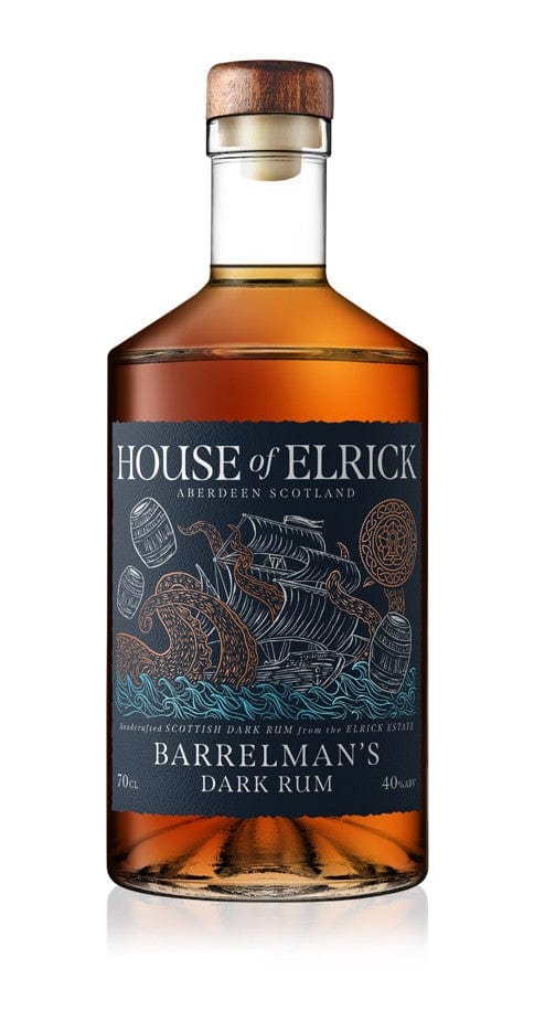 House of Elrick Barrelman Dark Rum 70cl