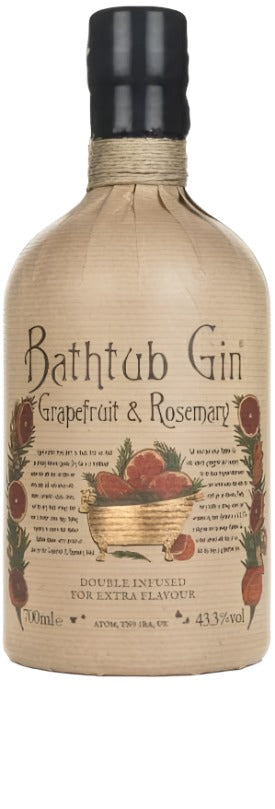 Bathtub Grapefruit & Rosemary Gin 70cl