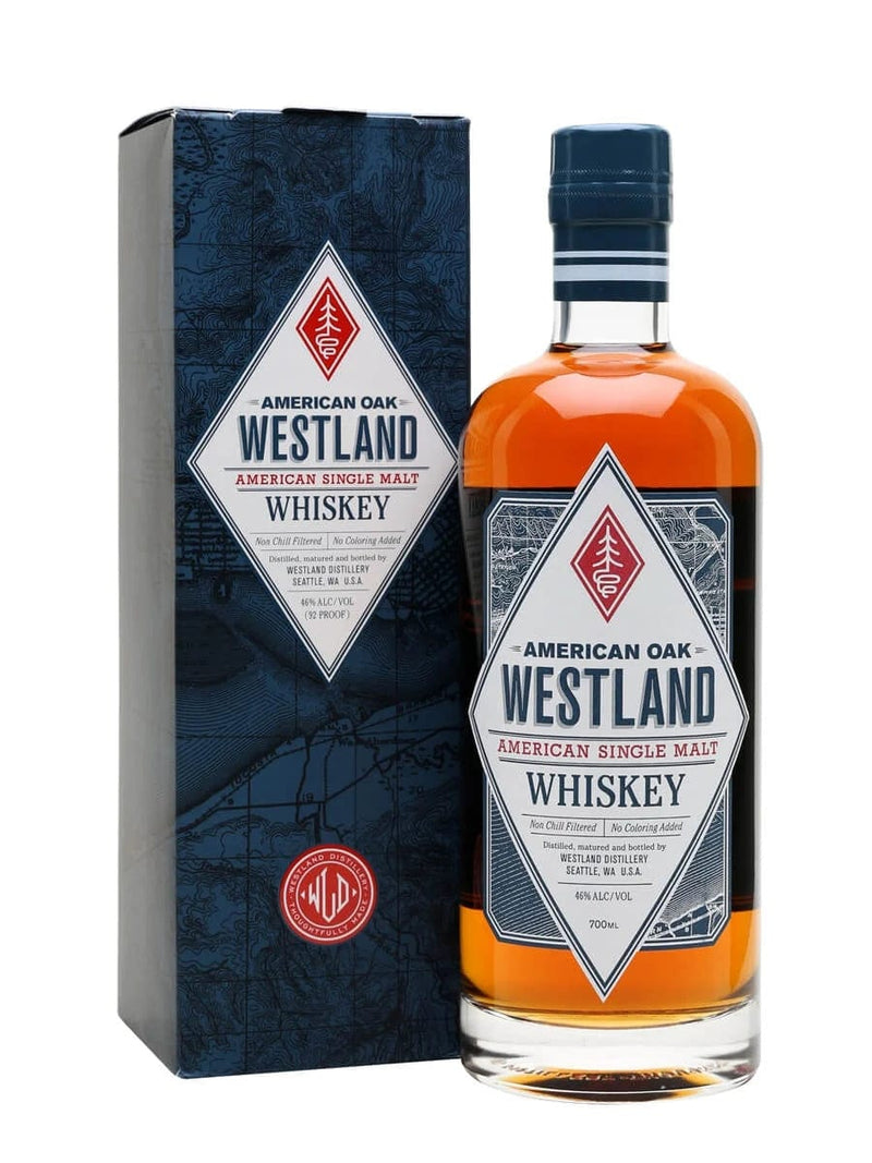 Westland American Oak Single Malt Whiskey 70cl