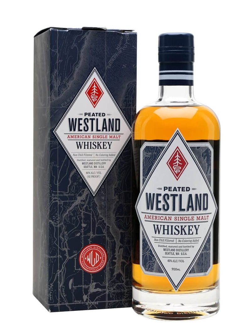Westland Peated American Single Malt Whiskey 70cl