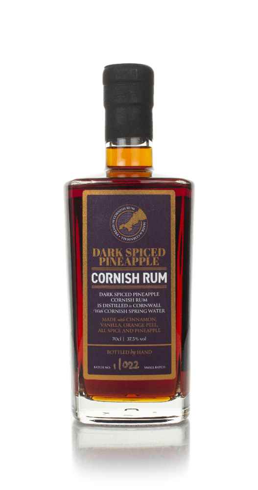 Cornish Rock Dark Spiced Pineapple Rum 70cl