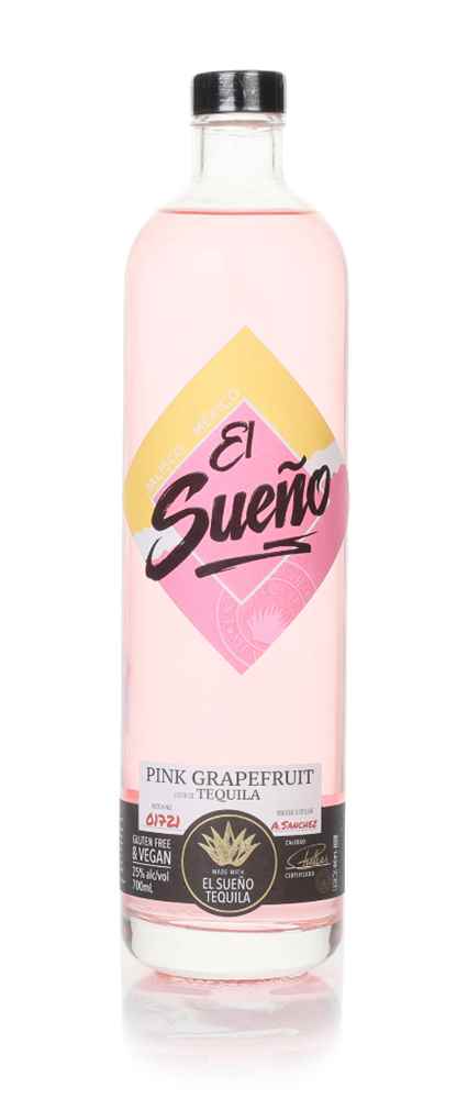 El Sueño Pink Grapefruit Tequila Liqueur 70cl