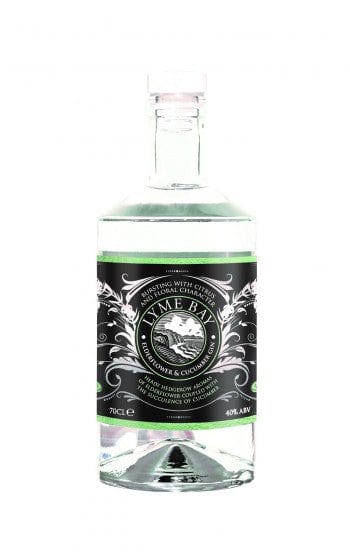 Lyme Bay Elderflower & Cucumber Gin 70cl