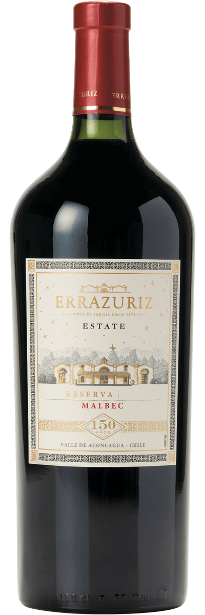 Errazuriz Estate Reserva Malbec Anniversary Magnum 2019 1.5L