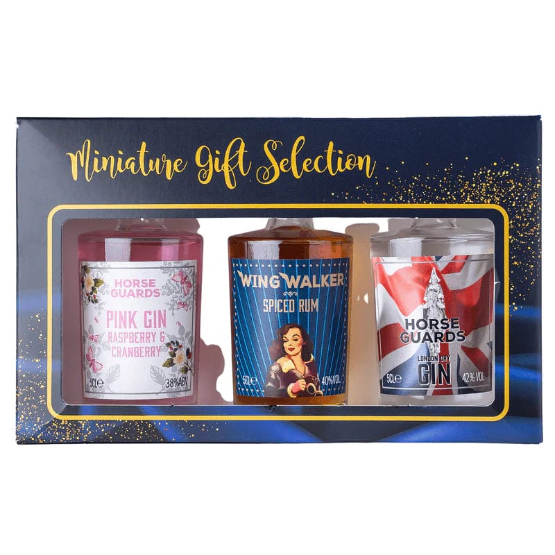 Horse Guards and Wing Walker Spirit Miniature Gift Set 3x5cl
