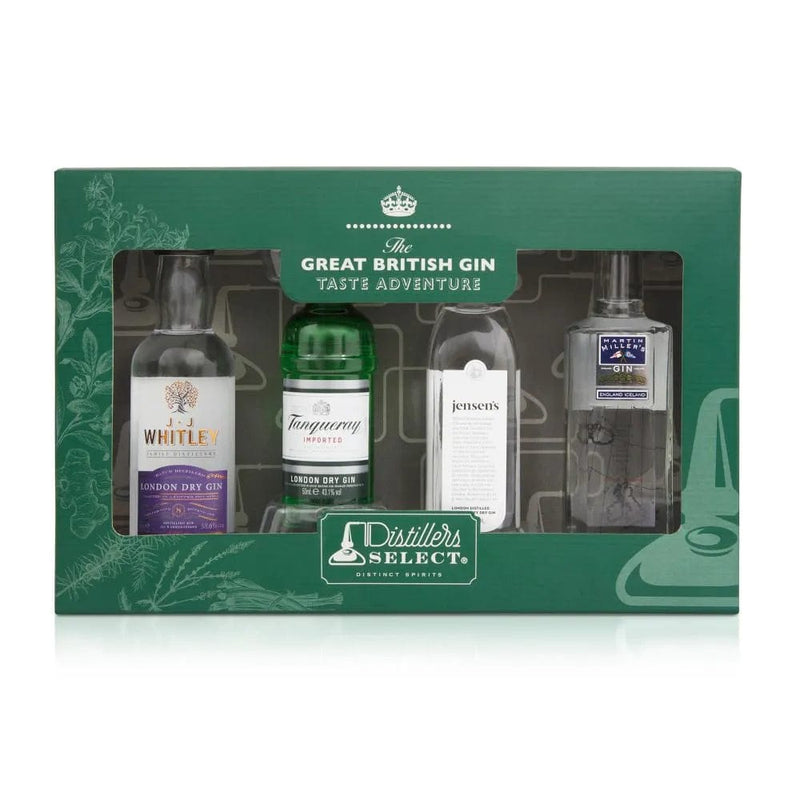 The Great British Gin Miniature Set 4x5cl