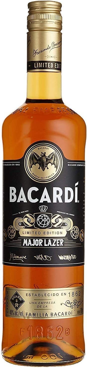 Bacardi Limited Edition Major Lazer Rum 70cl