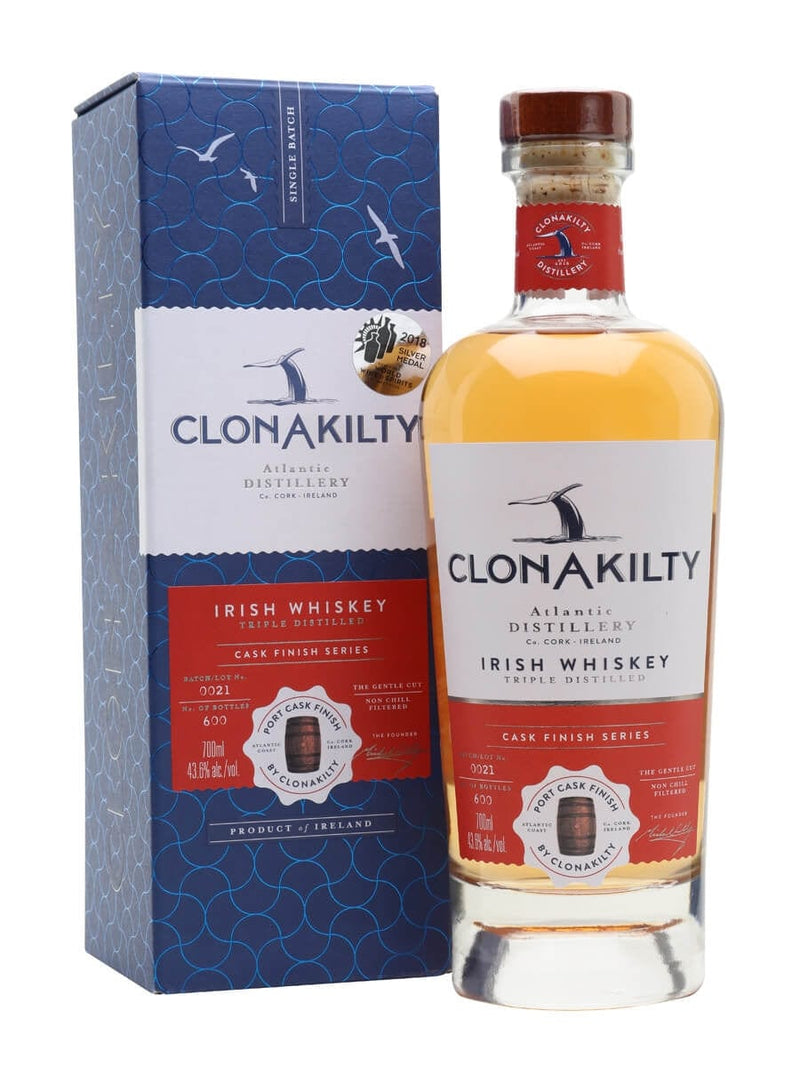 Clonakilty Port Cask Irish Whiskey 70cl