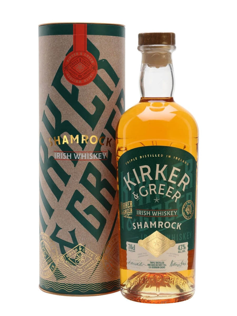 Kirker & Greer Shamrock Blended Irish Whiskey 70cl