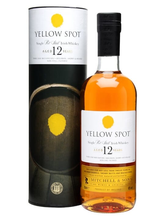 Yellow Spot 12 Year Old Single Pot Still Irish Whiskey 70cl