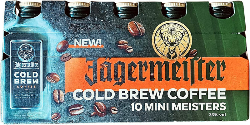 Jägermeister Cold Brew Coffee Mini Meisters 10x2cl