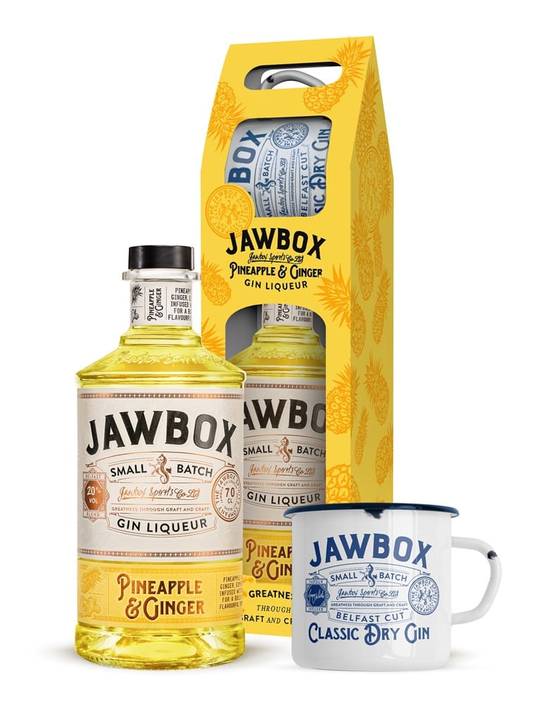Jawbox Pineapple & Ginger Mug Set 70cl
