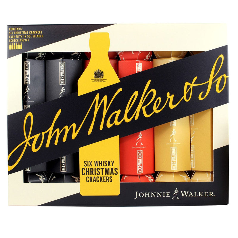 Johnnie Walker Scotch Whisky Christmas Crackers 6x5cl