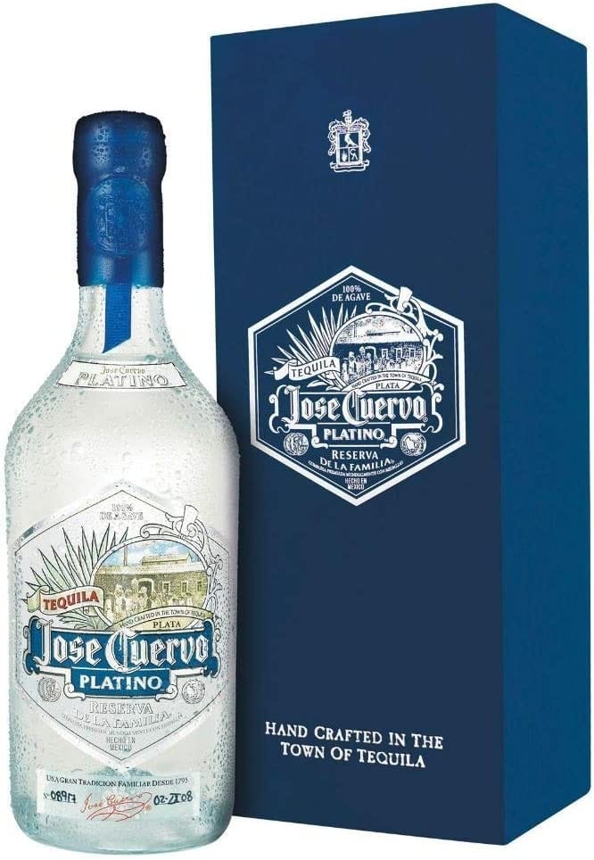 Jose Cuervo Reserva De La Platino 100 Percent Agave Tequila 70cl