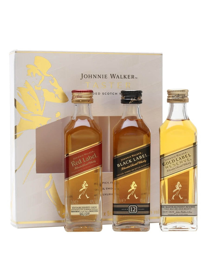 Johnnie Walker Taster Pack 3x5cl