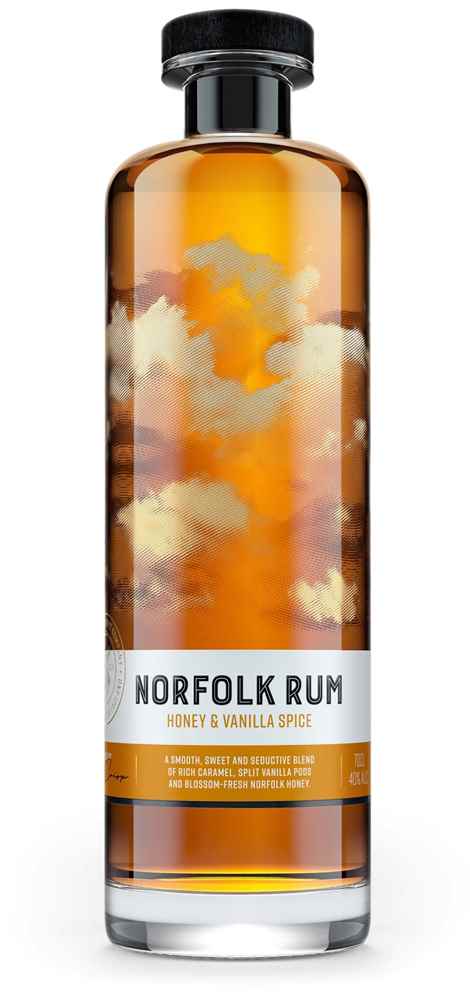 Norfolk Honey & Vanilla Spice Rum 70cl