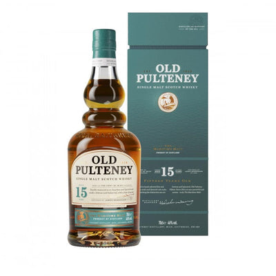 Old Pulteney 15 Year Old Single Malt Scotch Whisky 70cl