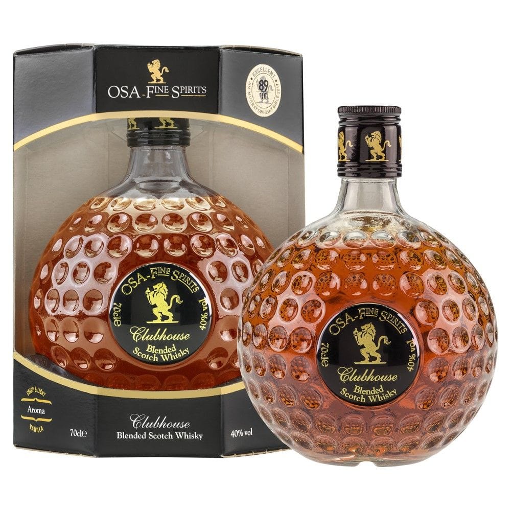 Osa Clubhouse Blended Scotch Whisky Gift Box 70cl, Threshers, United ...