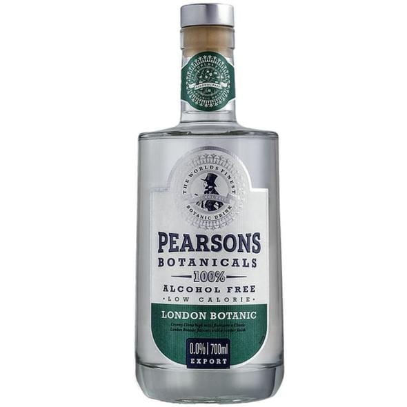 Pearsons Botanicals London Dry Alcohol-Free Gin Alternative 70cl