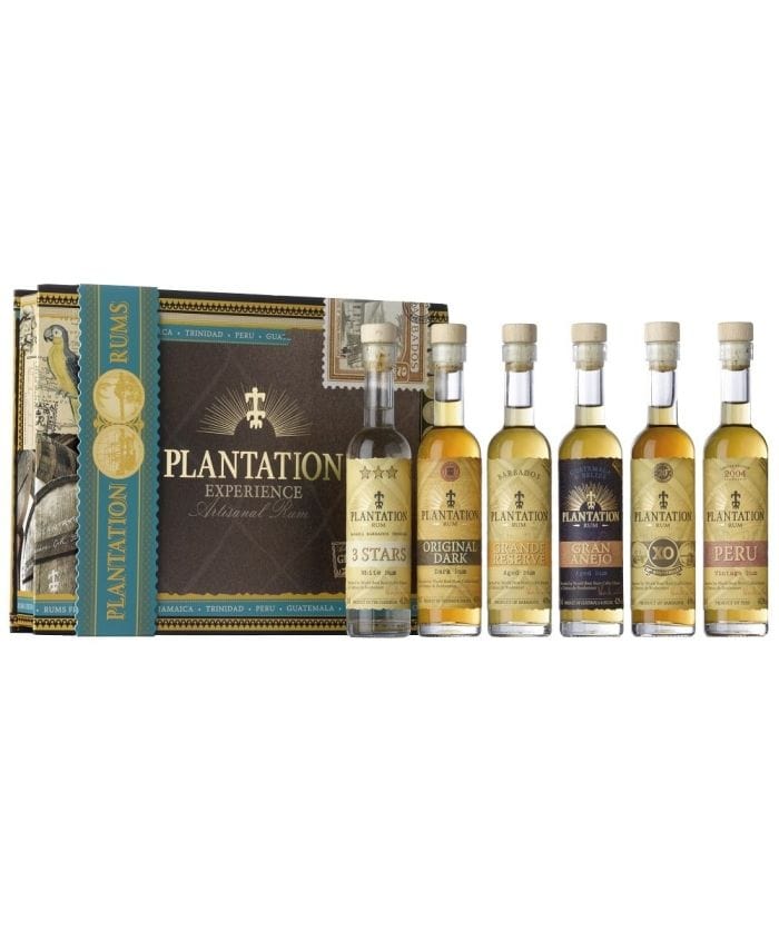 Plantation Rum Experience Gift Pack 6x10cl