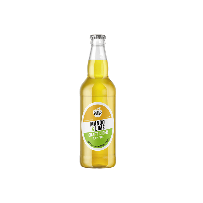 Celtic Marches PULP Mango & Lime Bottles 12x500ml