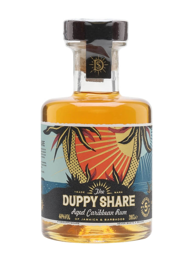 The Duppy Share Aged Caribbean Rum 20cl