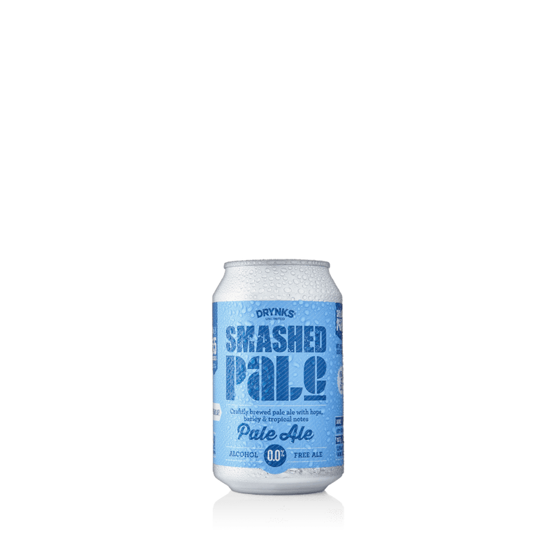 DRYNKS Smashed Pale Ale Alcohol Free Cans 12x330ml