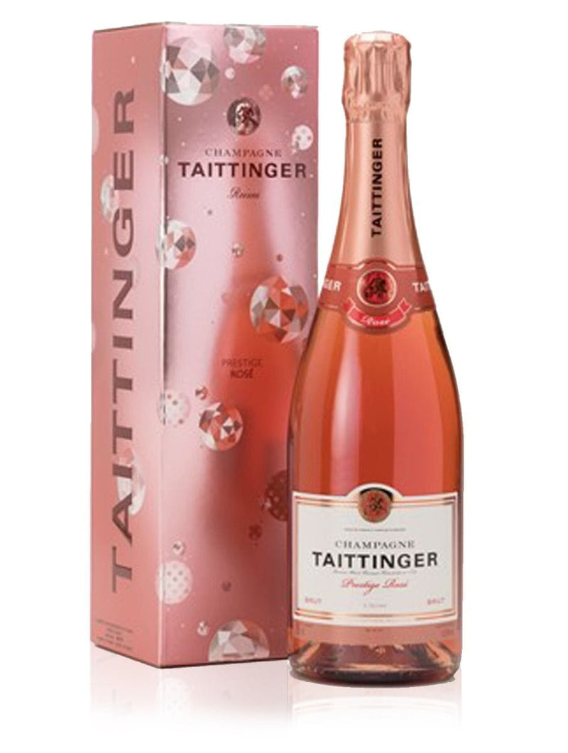 Taittinger Brut Prestige Rose NV Champagne Gift Box 75cl
