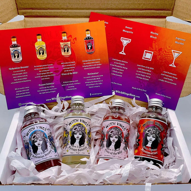 Witch Kings Taster Box of All 4 Flavours 4x5cl