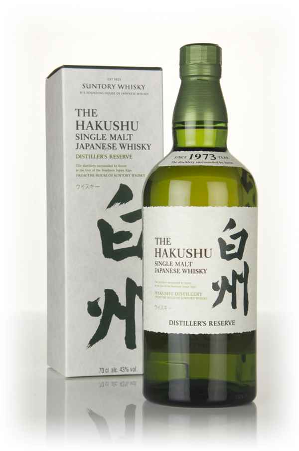 Hakushu Distiller’s Reserve Single Malt Japanese Whisky 70cl