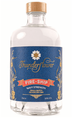 Thunderflower FireShip Navy Strength Gin 70cl