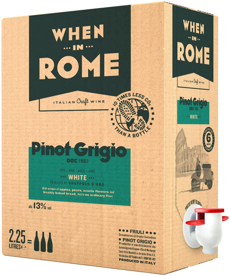 When in Rome Pinot Grigio 2.25L