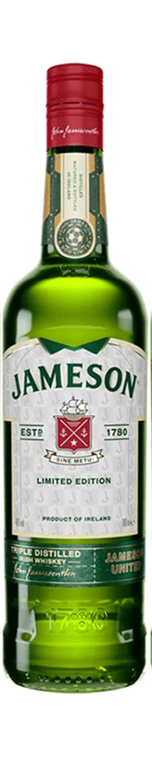 Jameson United Limited Edition Dream Team Whiskey (White - The Socialiser) 70cl